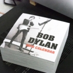 Bob Dylan ボブ・ディラン 日めくり「リリック」カレンダー